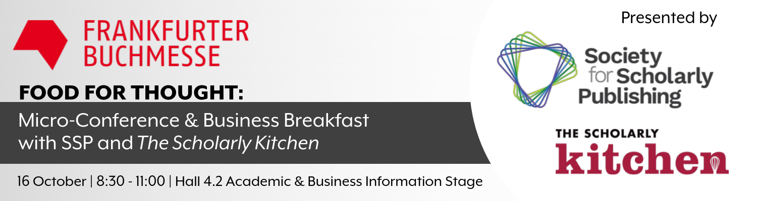 SSP Micro-Conference & Business Breakfast at Frankfurter Buchmesse
